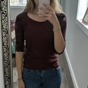 Aritzia Babaton 3/4 length top